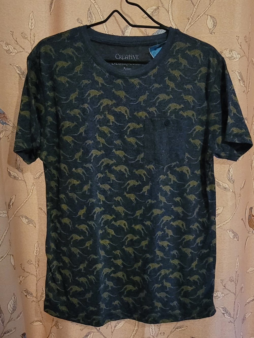 Creative Destruction Short-Sleeve Kangaroo Pocket Tee